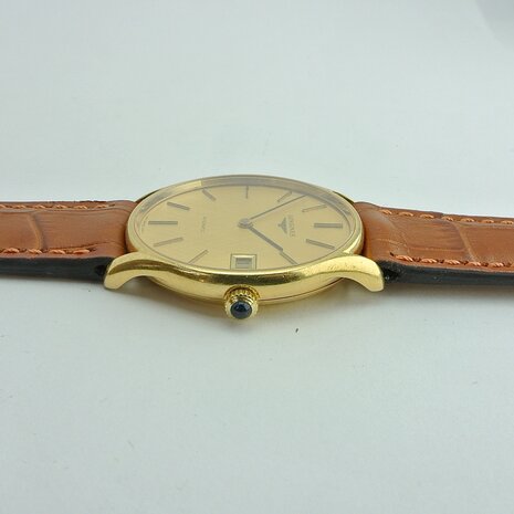 Longines Automatic 18k gold case ref 4184