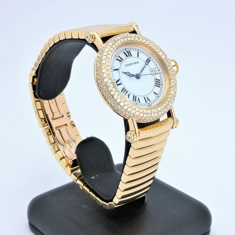 Cartier Diabolo 18k gold watch ref 1430