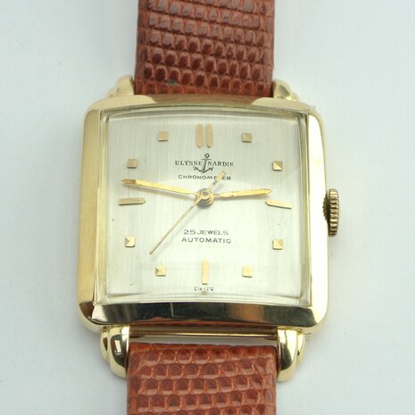 Ulysse Nardin Chronometer 14k yellow gold ref 669653