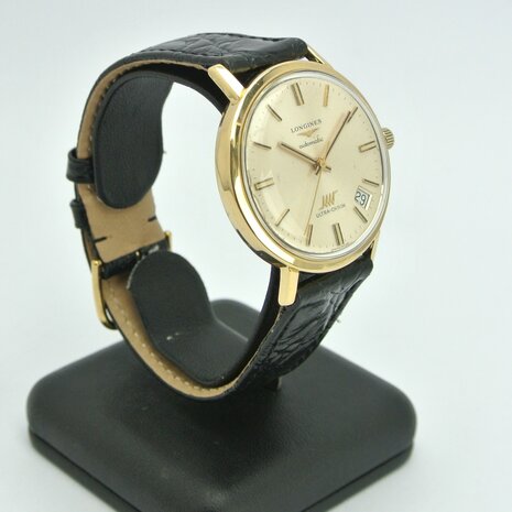 Longines Ultra Chron Automatic 18k yellow gold case