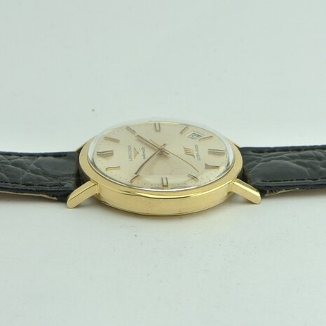 Longines Ultra Chron Automatic 18k yellow gold case