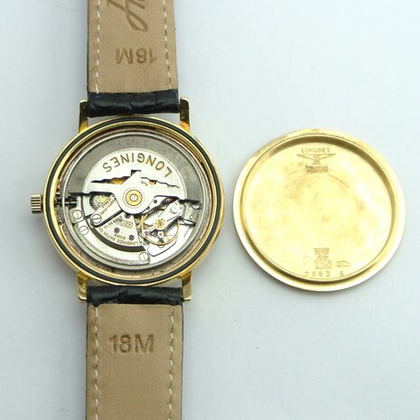 Longines Ultra Chron Automatic 18k yellow gold case