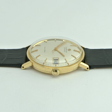 Certina Blue Ribbon Automatic 18k yellow gold case