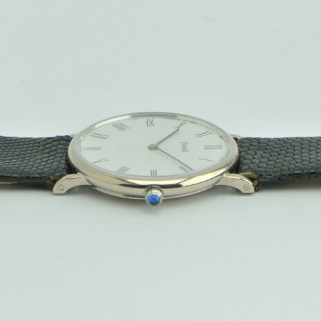 Piaget 18k white gold case ref 9015