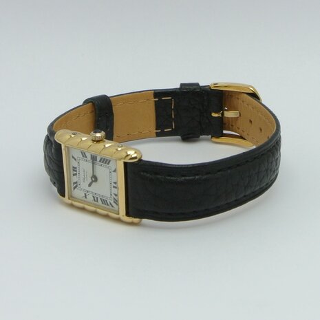 Chopard Tank 18k gold case ref 5054