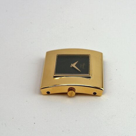 LUC Chopard 18k gold clipband watch