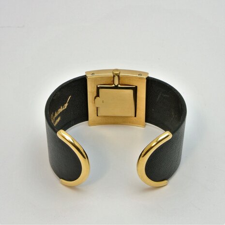 LUC Chopard 18k gold clipband watch