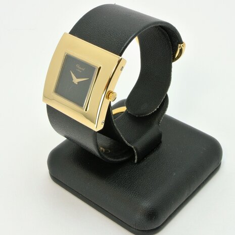 LUC Chopard 18k gold clipband watch