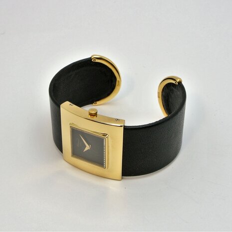 LUC Chopard 18k gold clipband watch