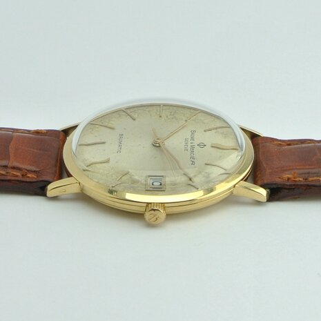 Baume & Mercier Baumatic 18k gold case ref 35048.2