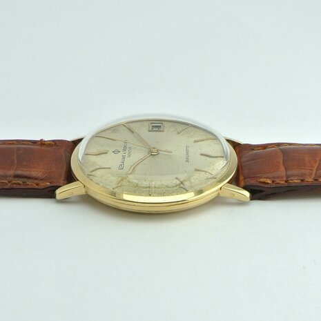 Baume & Mercier Baumatic 18k gold case ref 35048.2