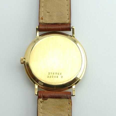 Baume & Mercier Baumatic 18k gold case ref 35048.2